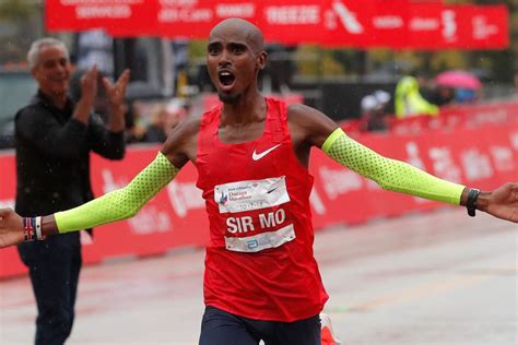 Britain’s Mo Farah and Kenya’s Brigid Kosgei win 2018 Chicago .